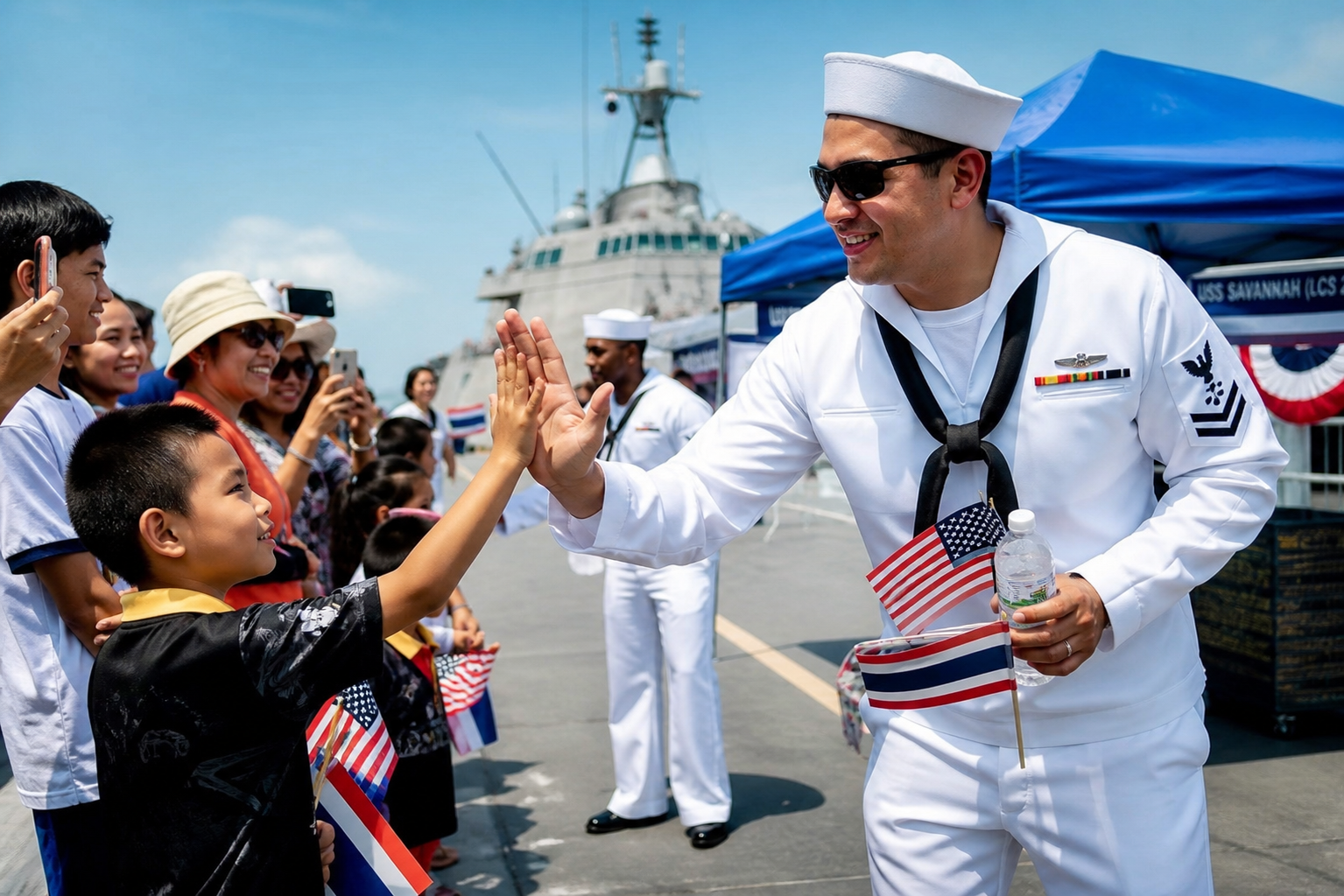 Mayor says US Navy leisure visit created 'new Pattaya image' - Bangkok Post